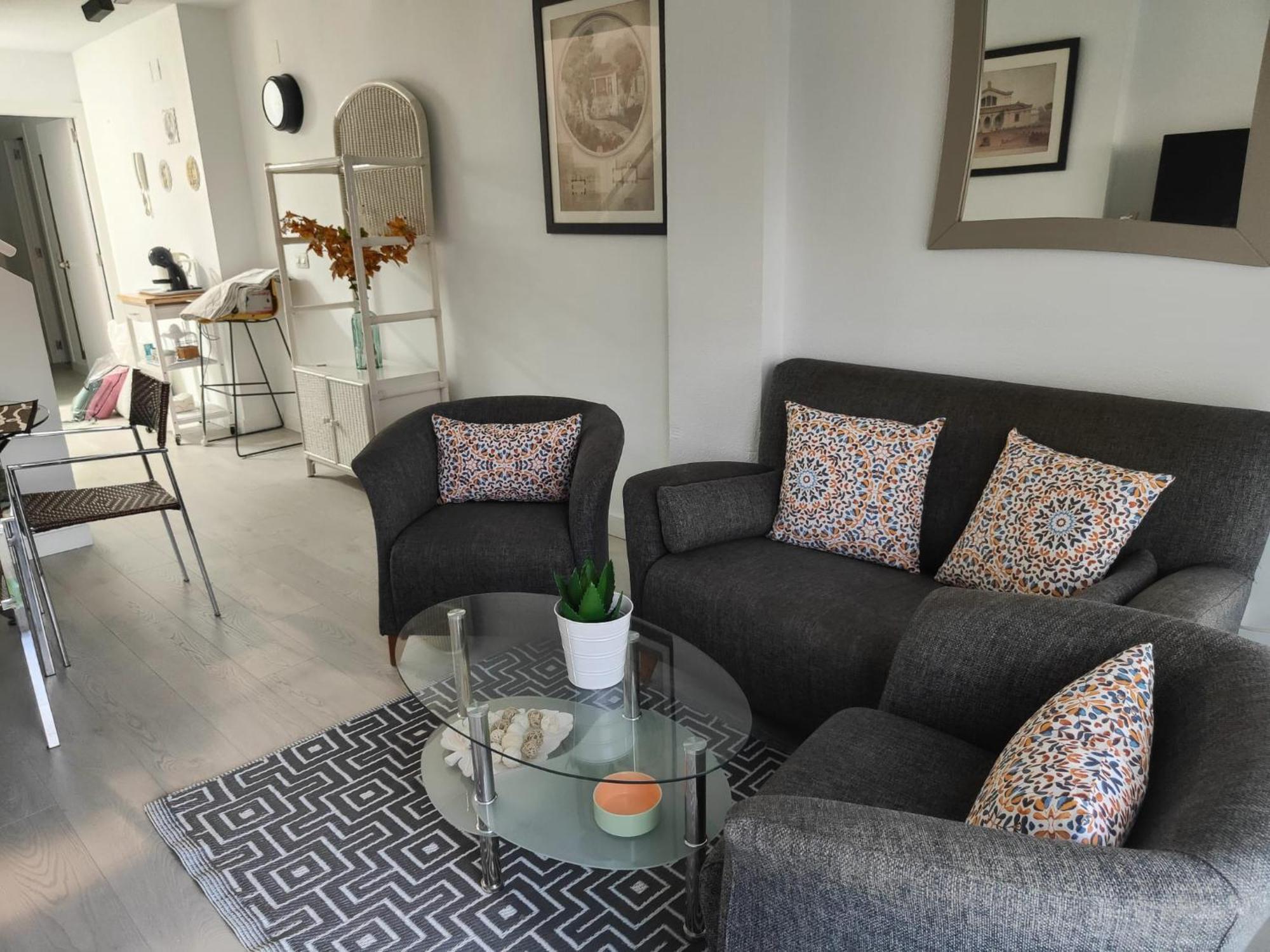 Agradable Duplex Terraza Virgen Del Rocio Appartement Sevilla Buitenkant foto